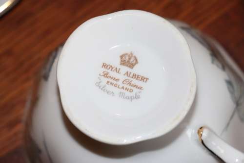 Royal Albert Silver Maple Trios (Selling per trio)