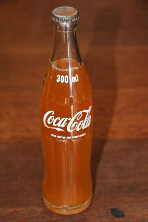 Coca-Cola 300ml bottle filled with Fanta