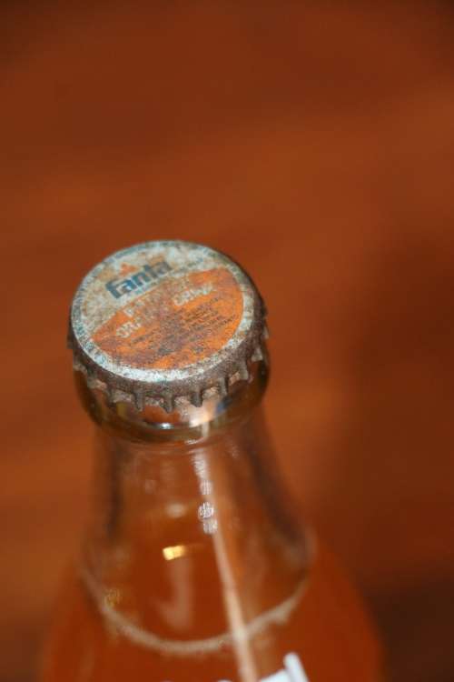 Coca-Cola 300ml bottle filled with Fanta