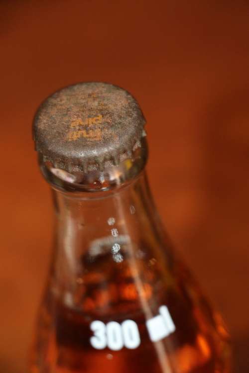 Coca-Cola 300ml bottle filled with Fruti Pine