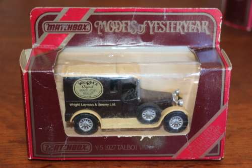 Matchbox - Models of Yesteryear - Y-5 1927 Talbot Van - Wright's - 1:40
