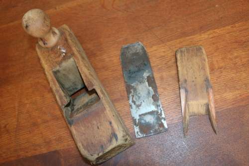 Vintage Block Plane with metal Foot - Ahrem's Good Line Germany