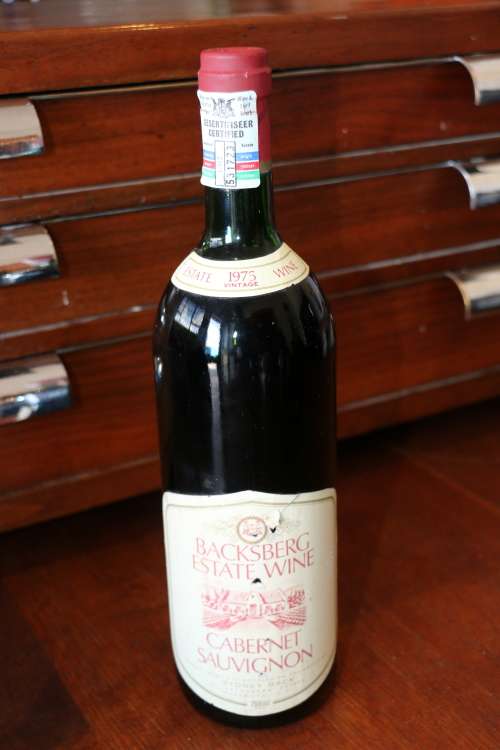 1975 Backsberg Estate Wine Cabernet Sauvignon 750 ml
