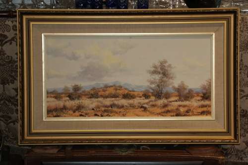 Francois Badenhorst Bushveld Landscape 79 x 48 cm