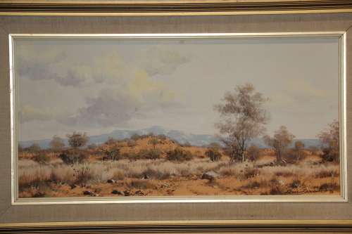 Francois Badenhorst Bushveld Landscape 79 x 48 cm
