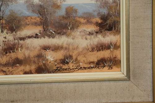 Francois Badenhorst Bushveld Landscape 79 x 48 cm