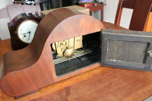 Beautiful Antique JUNGHANS Mantle Clock