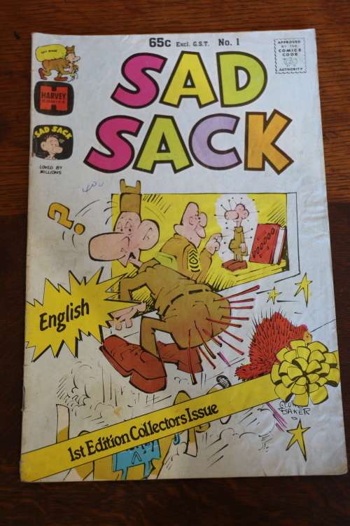 Harvey Comics - Sad Sack - 1st Edition Collectors Issue