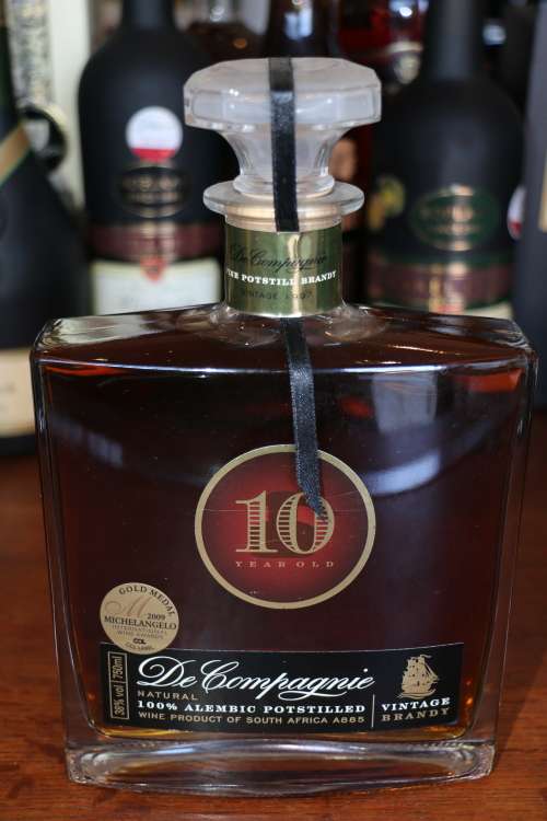 De Compagnie Alembic Potstilled 10 Year Old Brandy  - 750ml