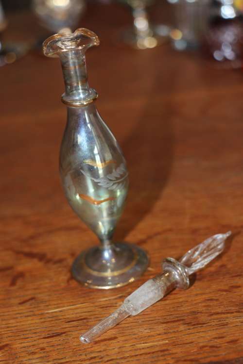 Egyptian Glass Perfume Bottle