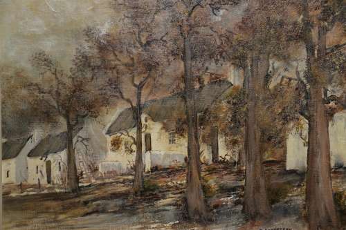 Graham Robertson - Landscape with Cape Dutch Houses