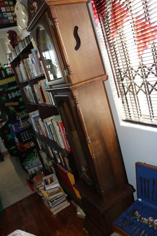 Beautiful Monega Longcase Grandfather Clock
