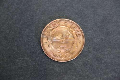Beautiful 1898 ZAR Paul Kruger 1 One Penny