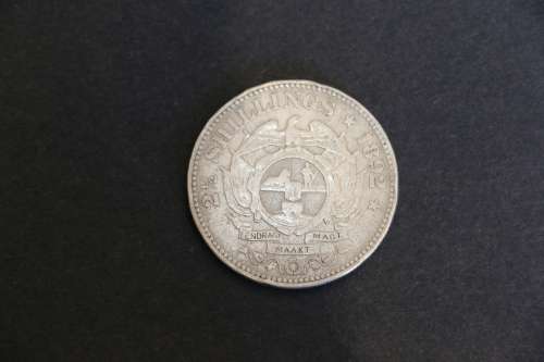 Beautiful 1892 ZAR Paul Kruger 2 1/2 Shilling / Half Crown