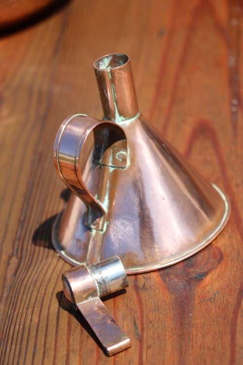 Copperware Oil Can