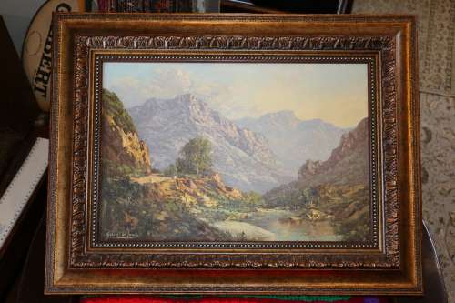 Beautiful Gabriel De Jongh Framed Painting