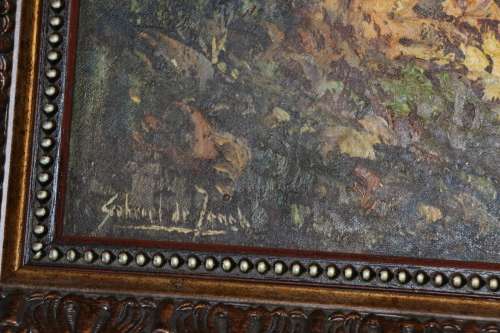 Beautiful Gabriel De Jongh Framed Painting