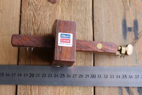 Vintage Mortise Marking Gauge - Elliot Lucas