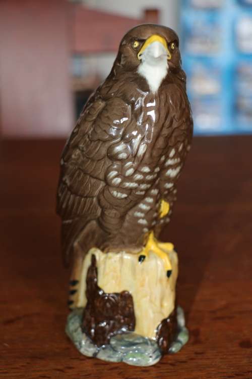 Buzzard Royal Doulton Whyte and Mackay Whisky Decanter - Full and Sealed - 200ml