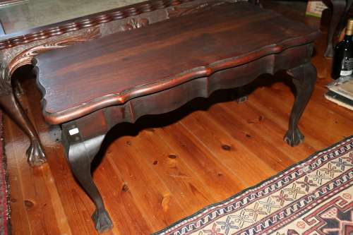 Vintage Ball & Claw Coffee Table
