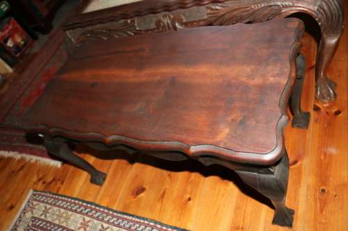 Vintage Ball & Claw Coffee Table