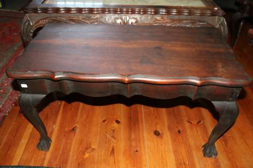 Vintage Ball & Claw Coffee Table