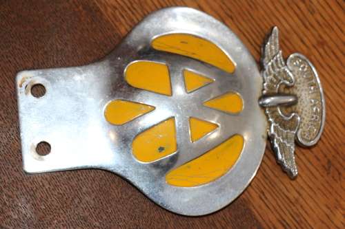 Vintage South Africa AA Badge