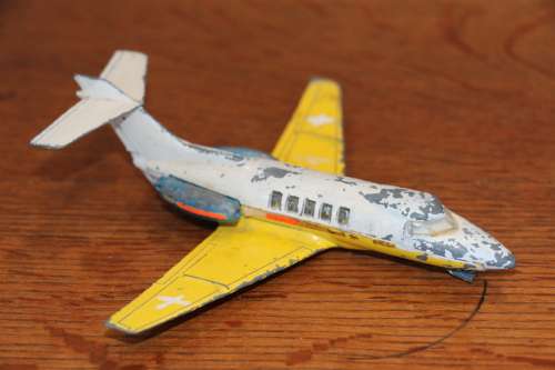Vintage "Dinky" Diecast Hawker Sideley 125 Aircraft