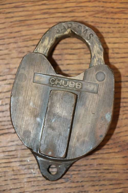 Vintage CHUBB SAR / SAS Lock