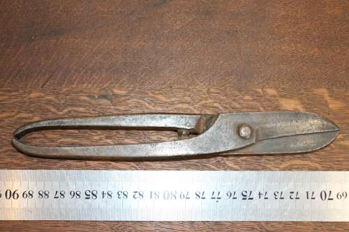 Vintage The Gilbow Tool & Steel Co Tin Snip Shears - Sheffield England
