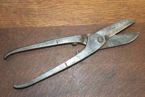 Vintage The Gilbow Tool & Steel Co Tin Snip Shears - Sheffield England