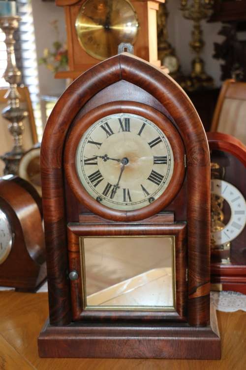 Beautiful Antique Ansonia Beehive Mantel Clock - c. 1800's