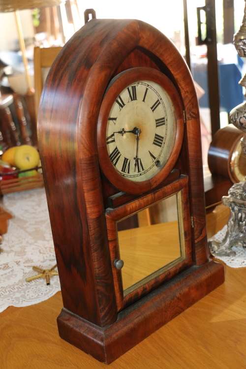 Beautiful Antique Ansonia Beehive Mantel Clock - c. 1800's