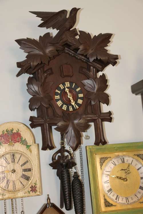 Beautiful Antique Cuckoo / Koekoek Clock - c. 1800's