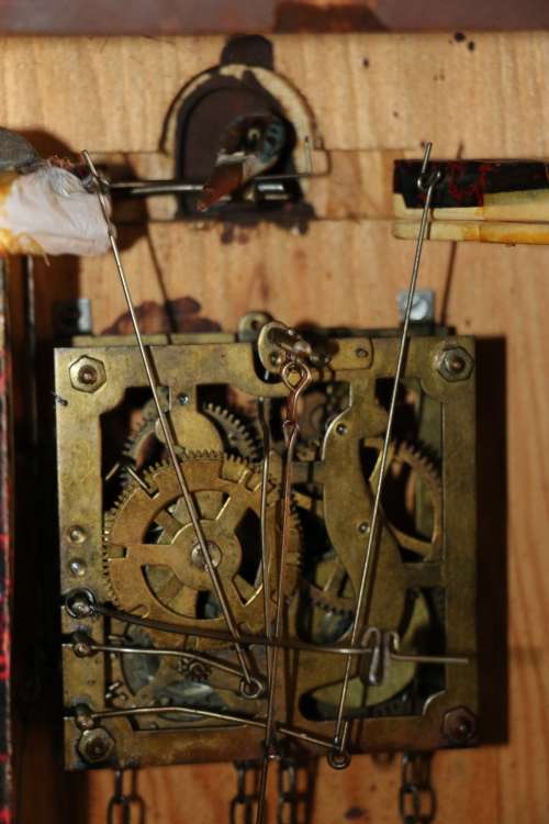 Beautiful Antique Cuckoo / Koekoek Clock - c. 1800's