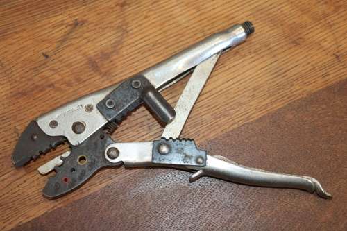 Vintage Crimping Tool (Looks Like "Vise Grip")