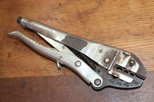 Vintage Crimping Tool (Looks Like "Vise Grip")