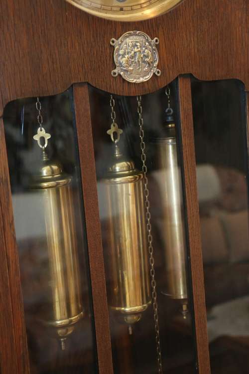 Beautiful Antique Grandfather Longcase Clock