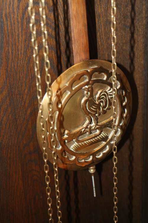 Beautiful Antique Grandfather Longcase Clock
