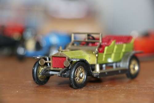 Vintage Matchbox Models of Yesteryear (Lesney 1969) - 1906 Rolls Royce Silver Ghost