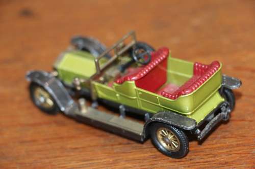 Vintage Matchbox Models of Yesteryear (Lesney 1969) - 1906 Rolls Royce Silver Ghost