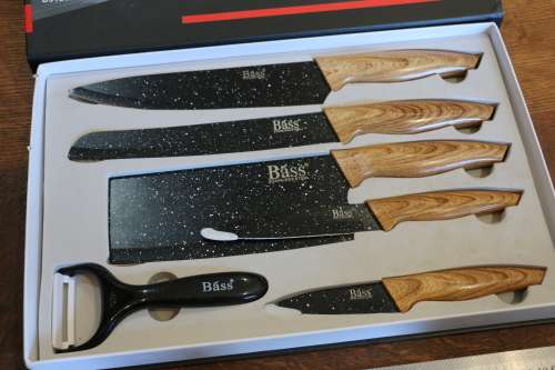 BASS 6pcs Kitchen Knife Set