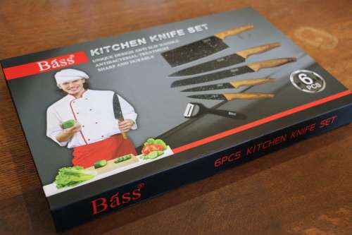 BASS 6pcs Kitchen Knife Set