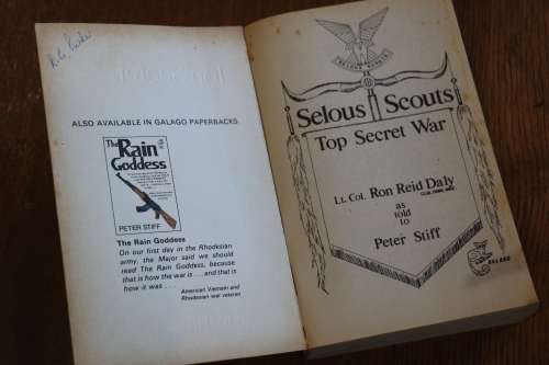 Selous Scouts Top Secret War - Lt.Col. Ron Reid Daly - Galago