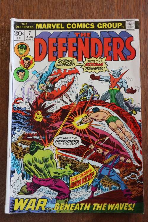 Marvel Comics - The Defenders - Vol.1, #7, Aug 1973