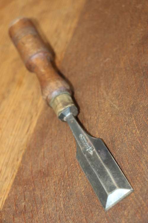 Beautiful Vintage Cast Steel Carpenters Chisel
