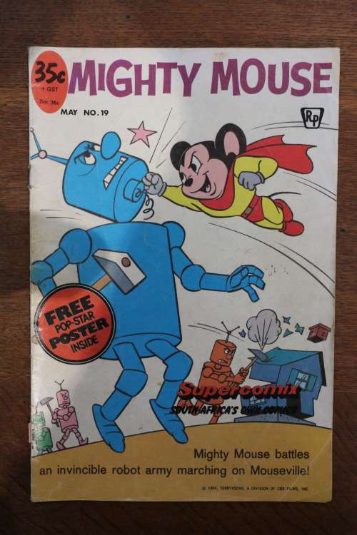 Supercomix Comics - Mighty Mouse - #19 May, 1983