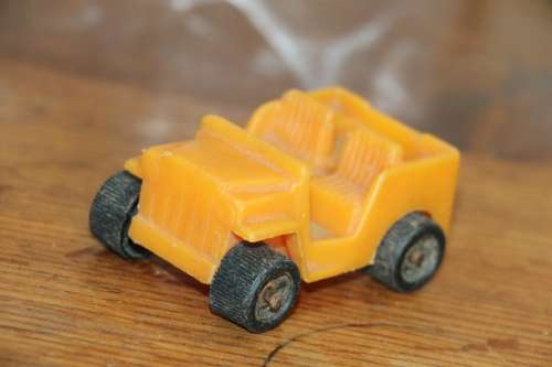 Vintage Plastic Collectible Toys - Jeep