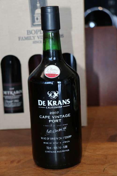 2007 De Kranz Calitzdorp Cape Vintage Port  - 750 ml