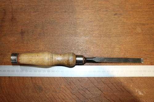 Beautiful Vintage Cast Steel Carpenters Chisel
